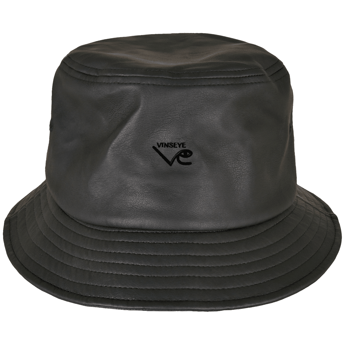 Bob Simili cuir noir Vinseye-influensse