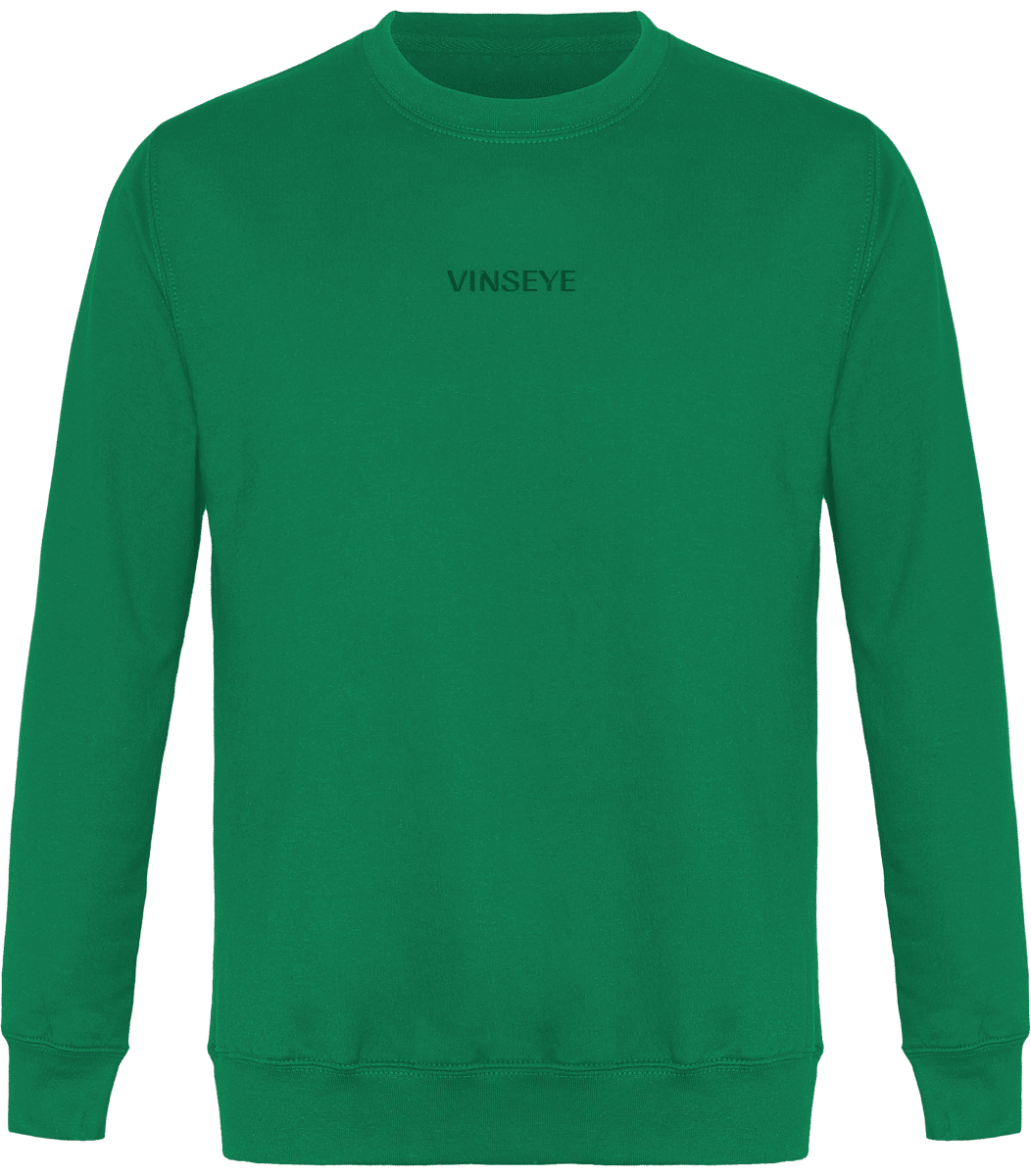 Sweat Col Rond Kelly green Vinseye-influensse