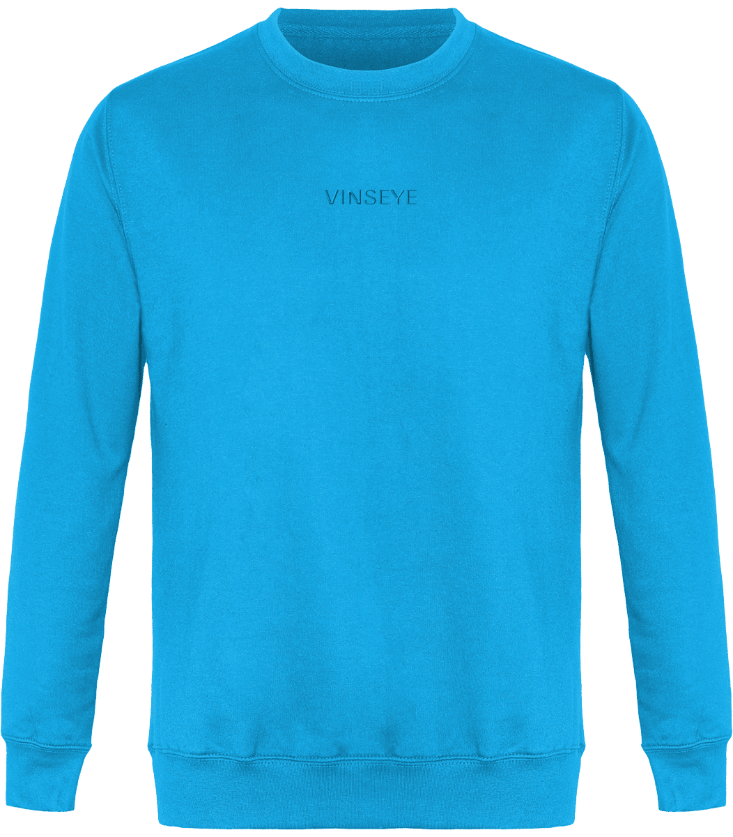 Sweat Col Rond Hawai blue Vinseye-influensse