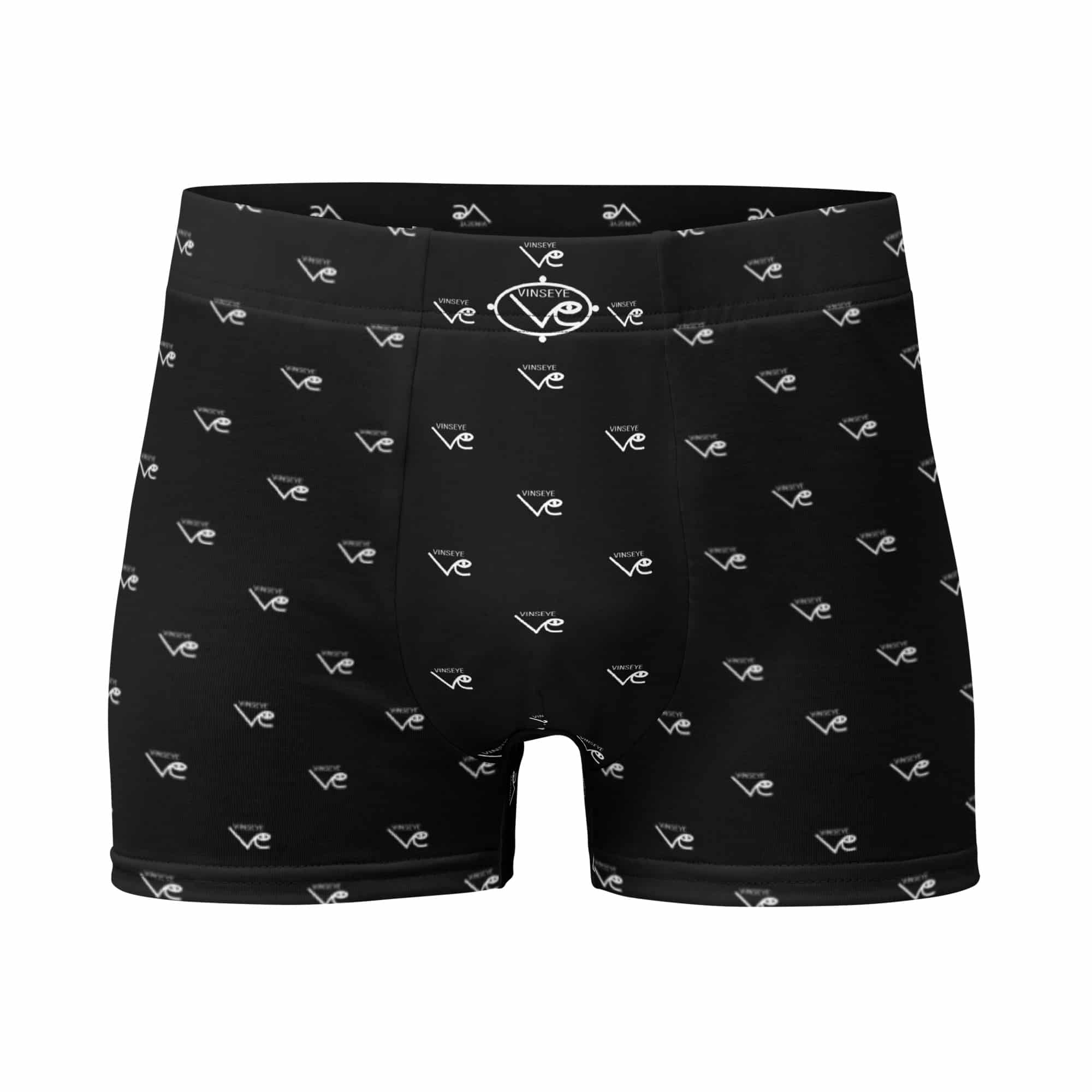 Boxer monogram noir Vinseye-influensse