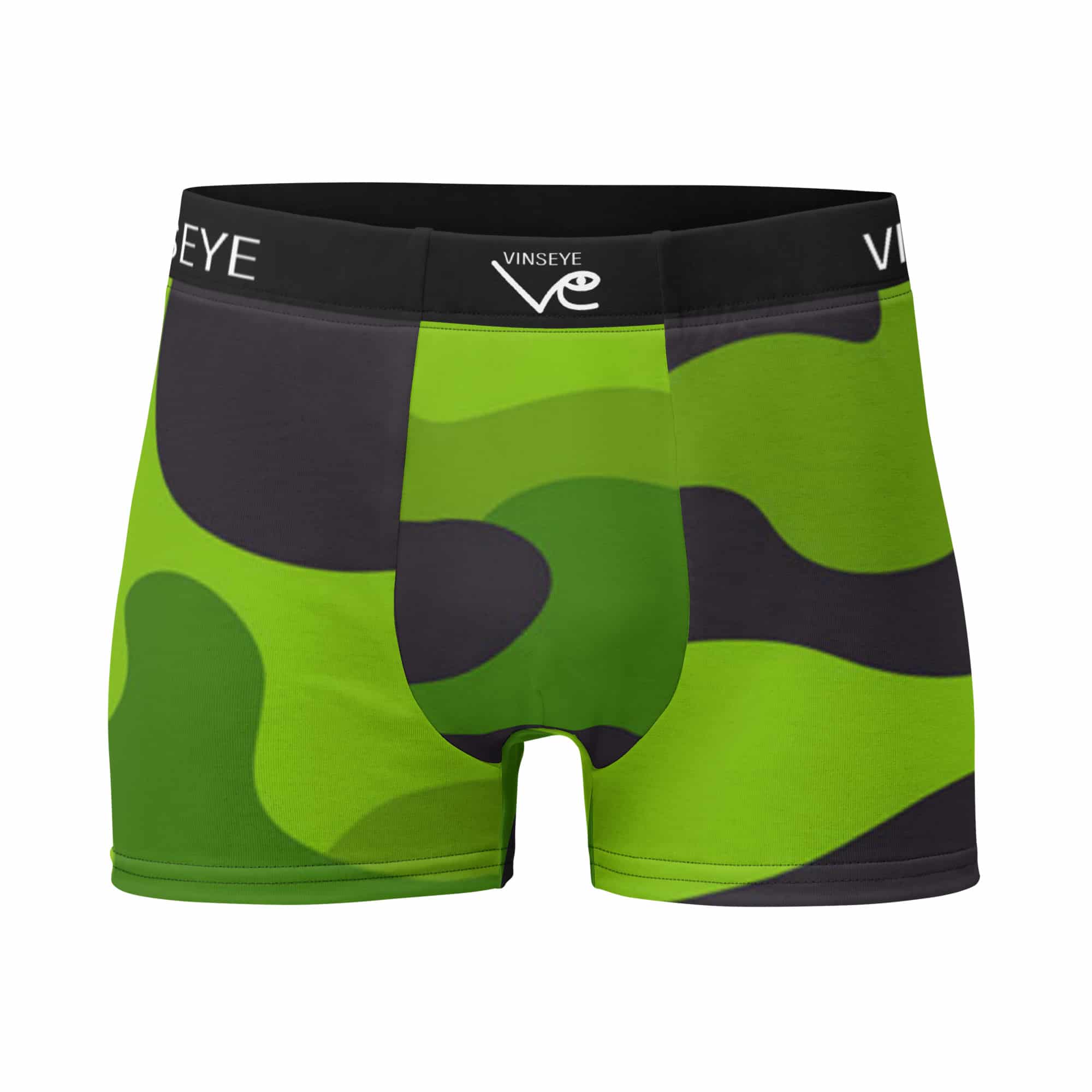Boxer camo vert Vinseye-influensse
