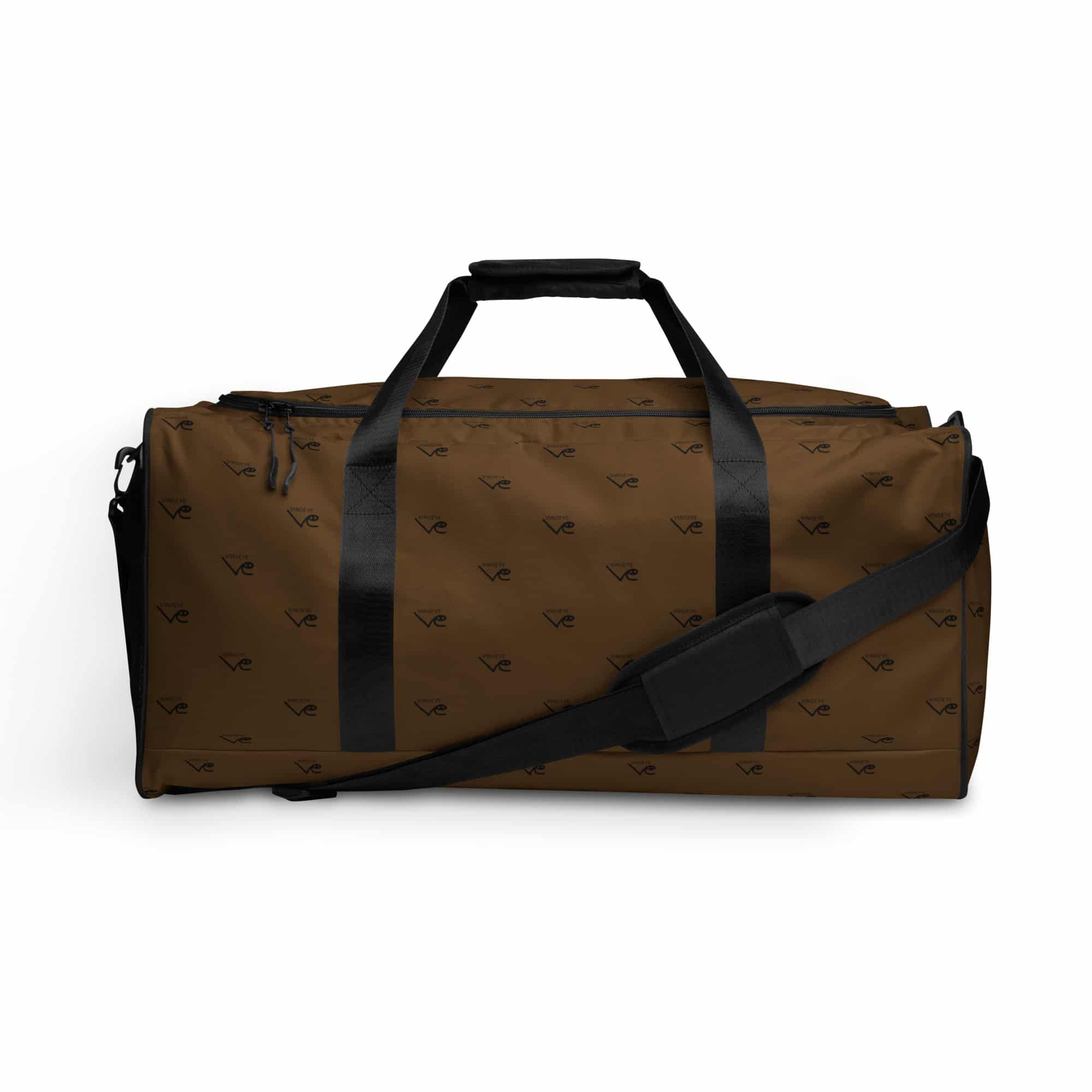 Sac de sport duffle monogram marron Vinseye-influensse