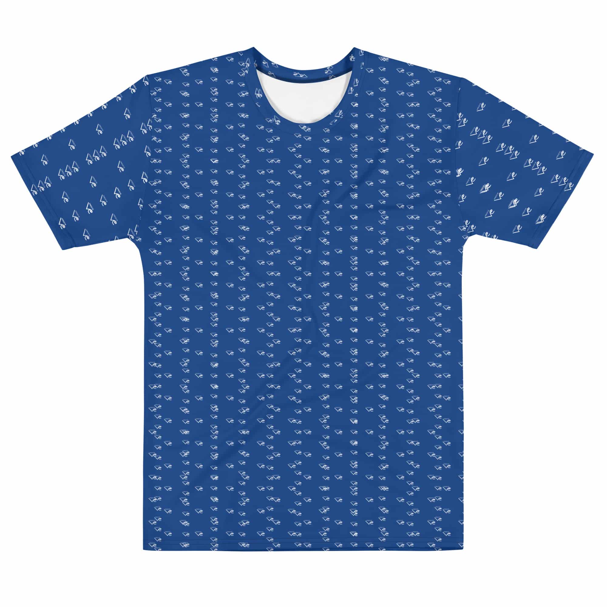 Tee Dark cerulean monogram Vinseye-influensse