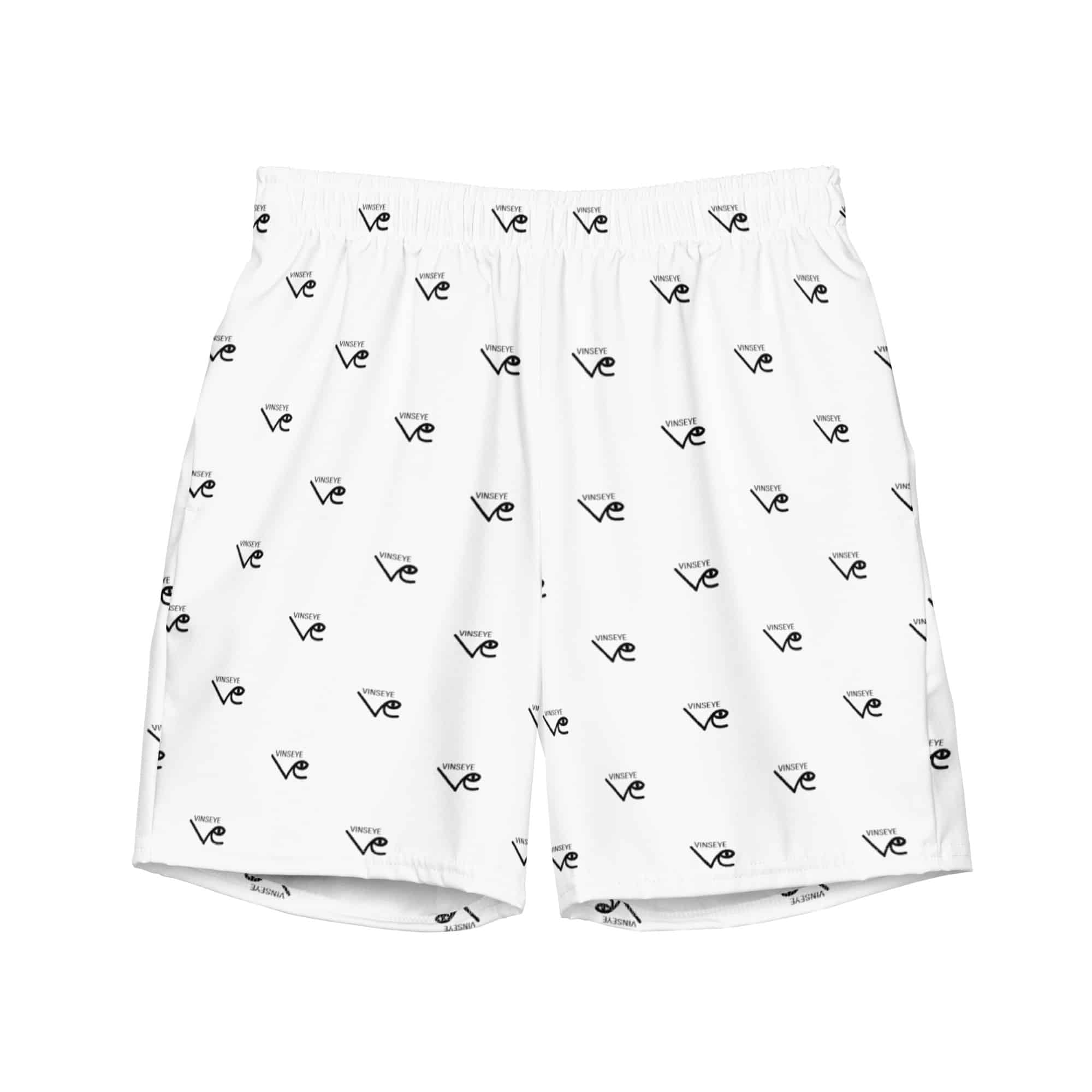 Short blanc monogram Vinseye-influensse