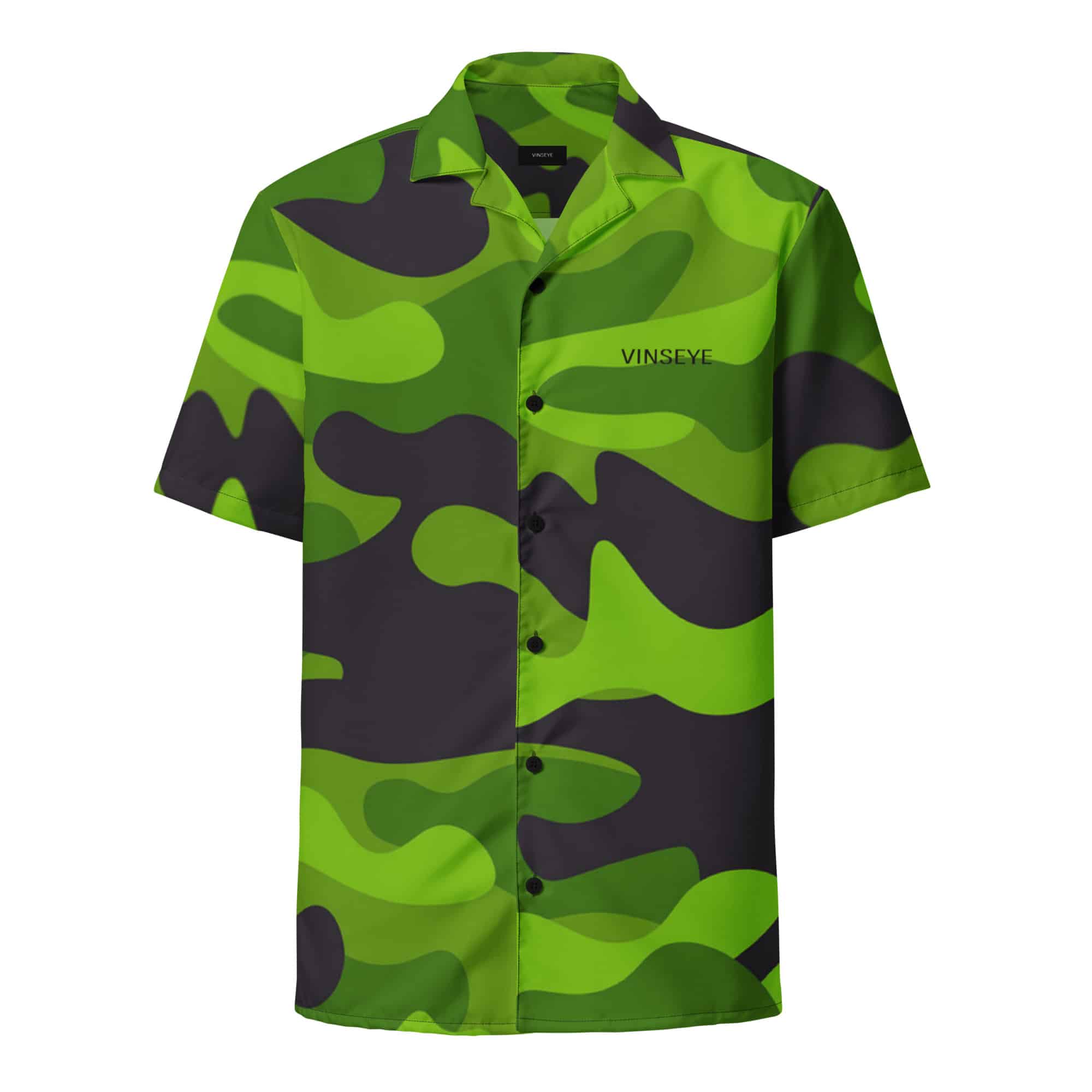 Chemise manches courtes Camo Hulk Vinseye-influensse