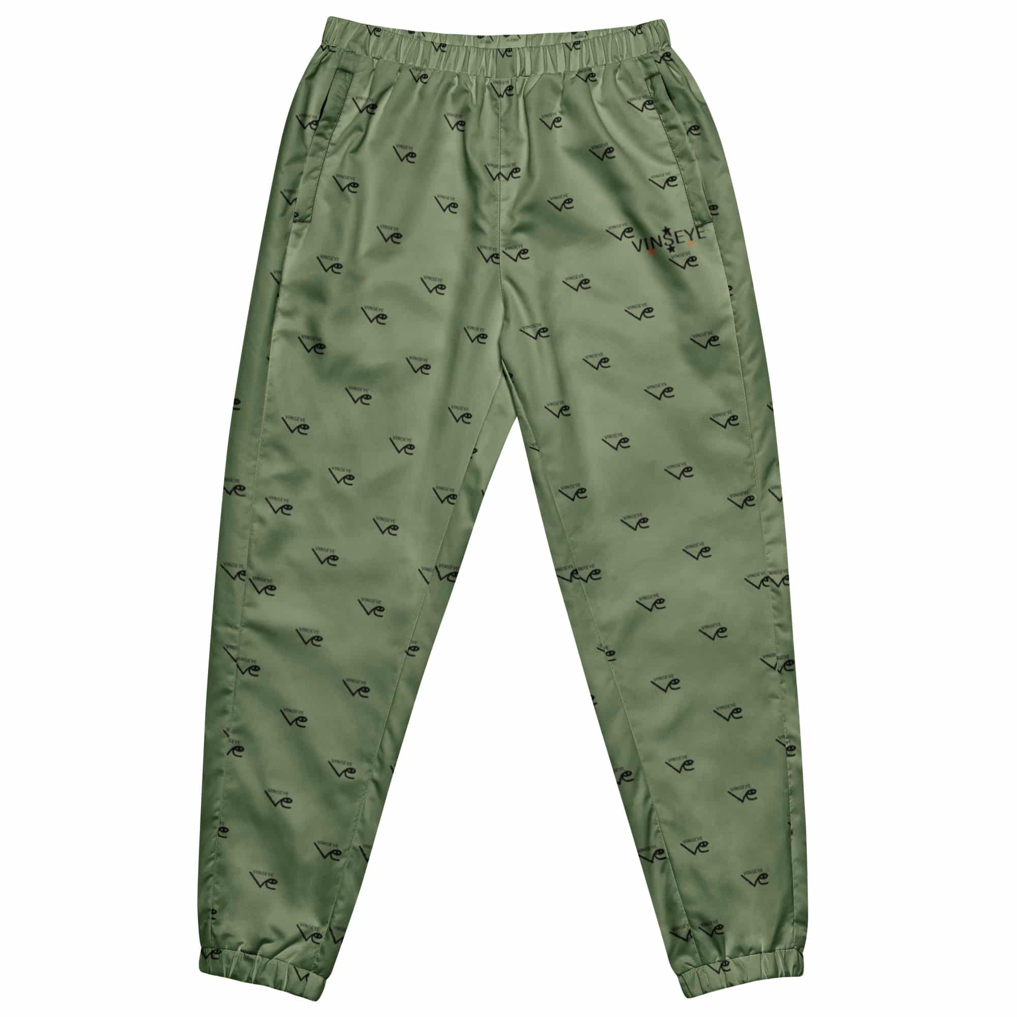Pantalon survêtement Camo green monogram Star Vinseye-influensse