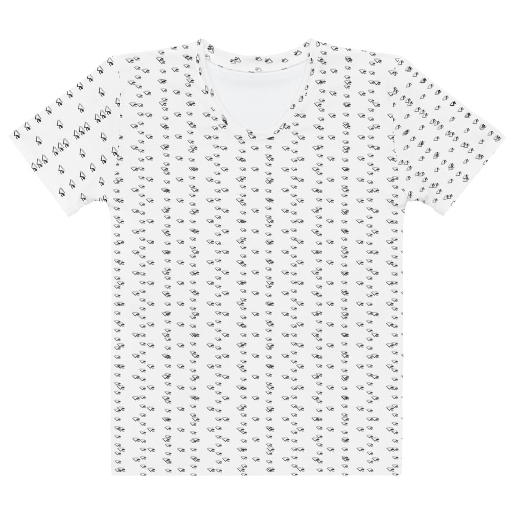 Tee Femme blanc monogram Vinseye-influensse