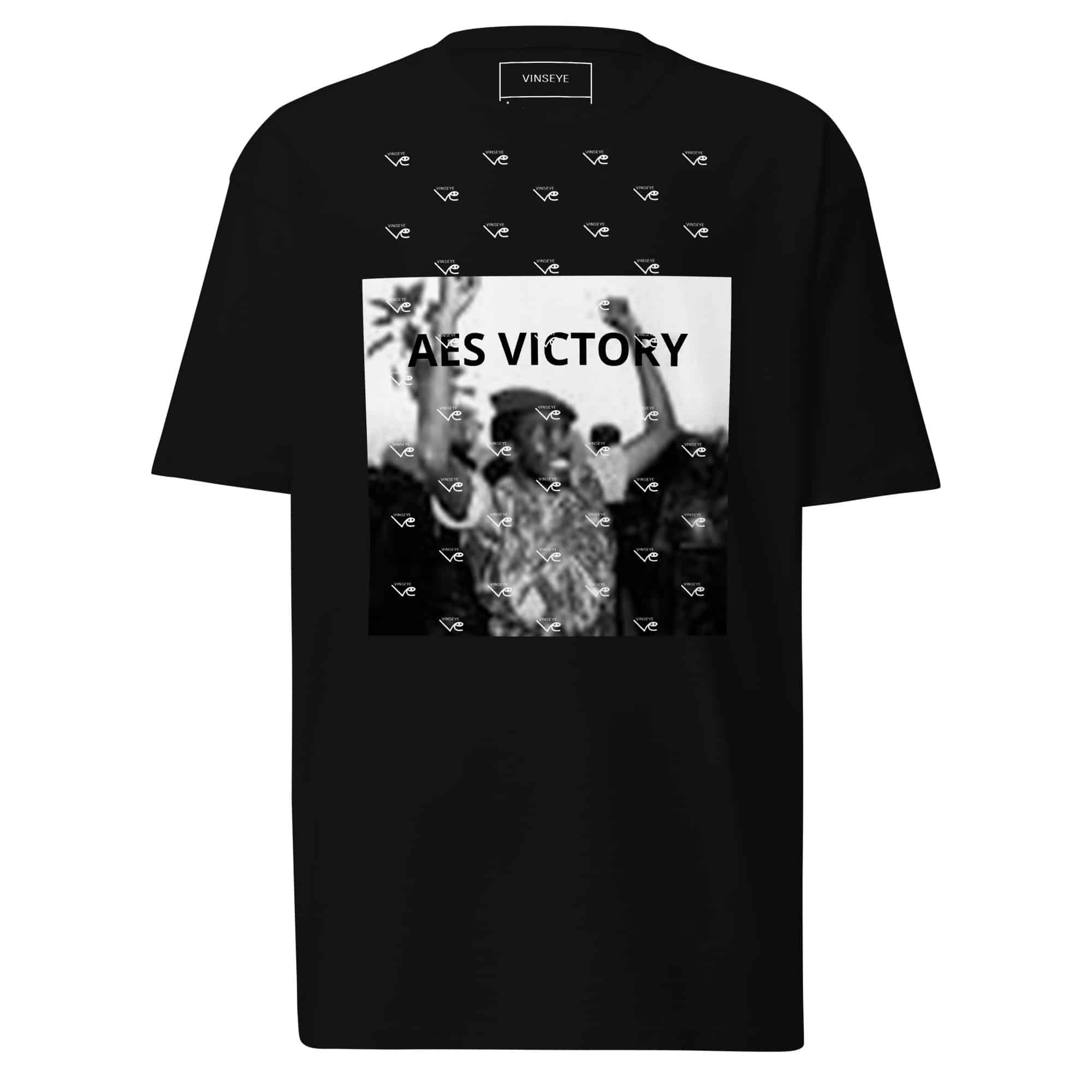 Tee AES Africa Victory noir Vinseye-influensse