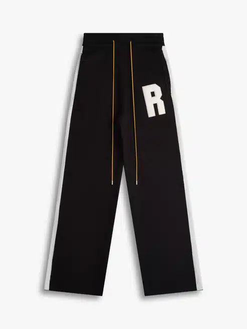 Pantalon maille détente noir blanc Rhude-influensse