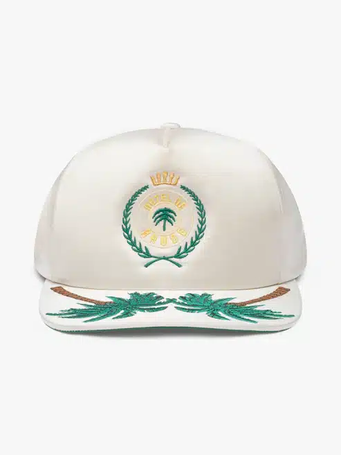 Casquette Hôtel crème Rhude-influensse