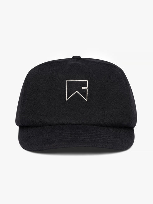 Casquette cachemire Chevron noir Rhude-influensse