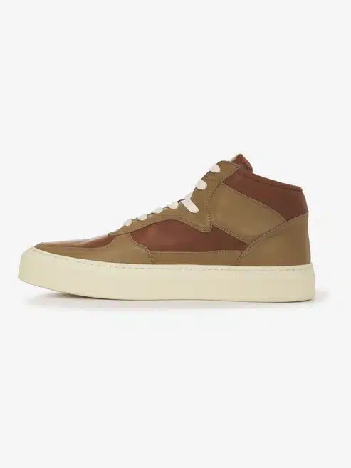 Sneaker mi-haute cuir Cabriolet Bicolore Rhude-influensse