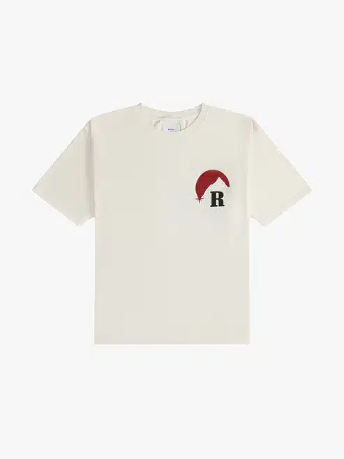 Tee-shirt Clair de lune blanc cassé Rhude-influensse