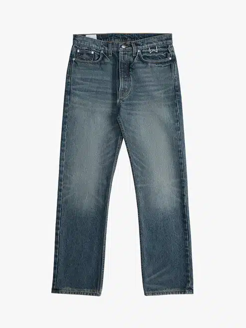 Jeans Denim Années 90 indigo foncé Rhude-influensse