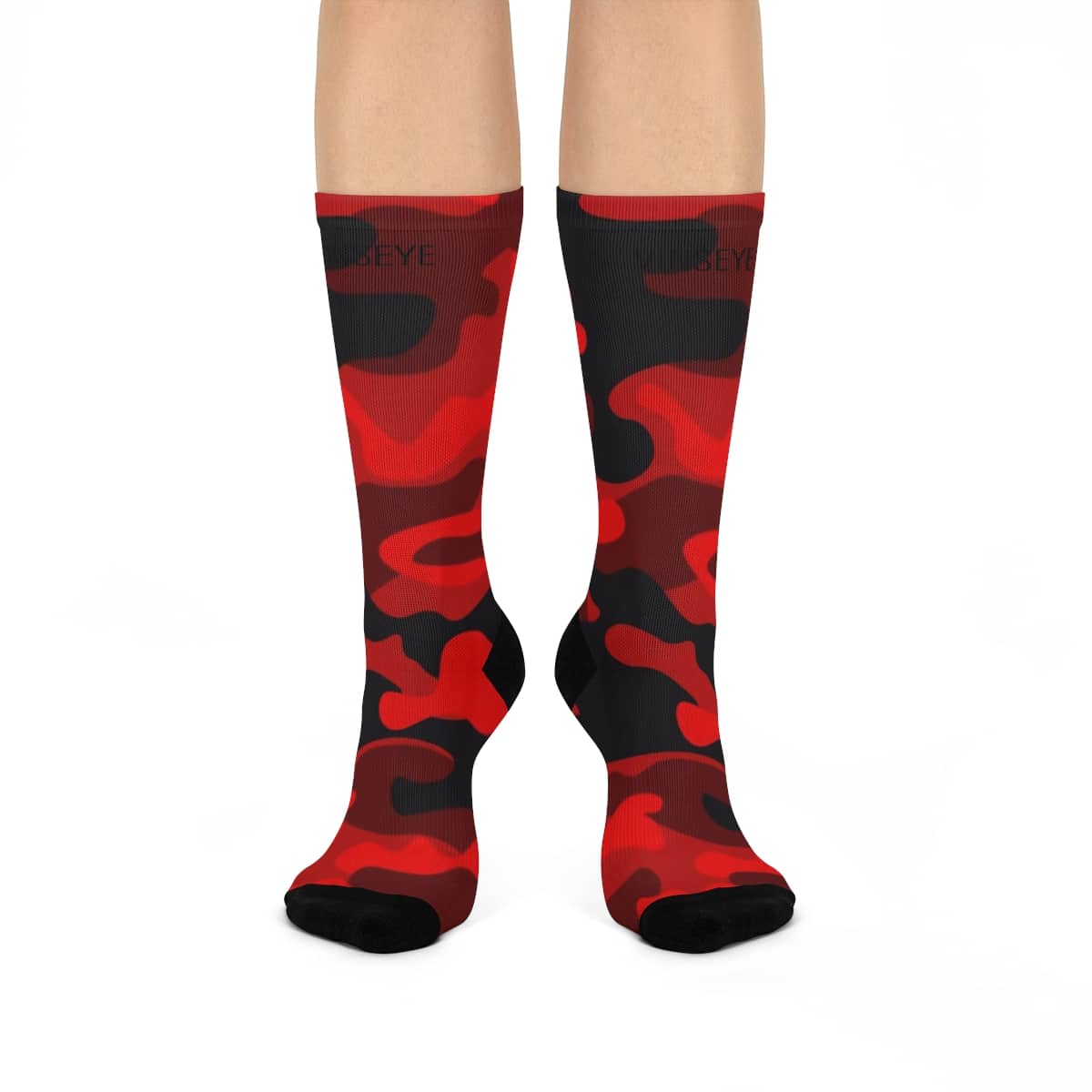Chaussette camo rouge Vinseye-influensse