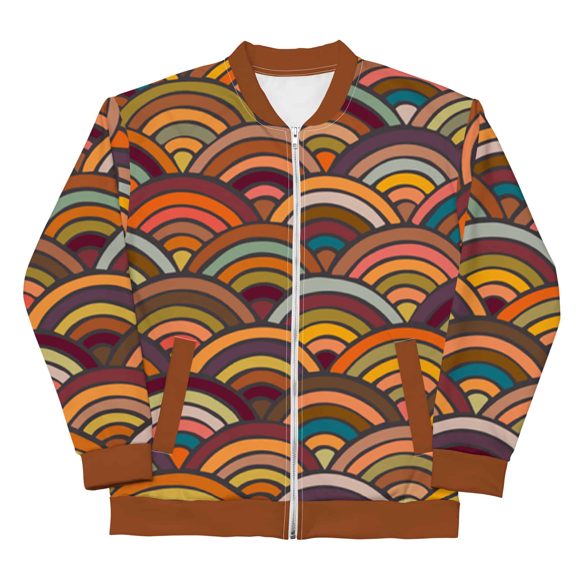 Veste Psychedelic Saddle brown Vinseye