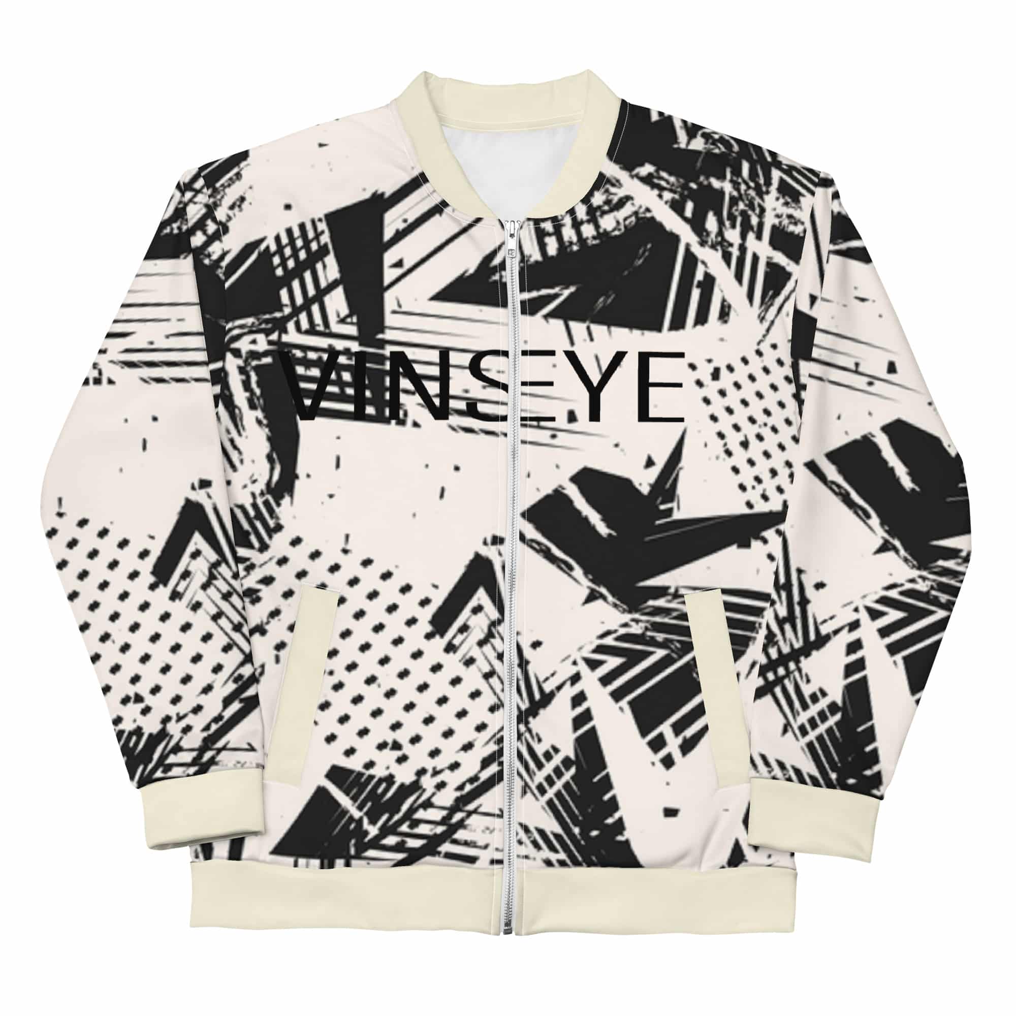 Veste Full eyes design apricot vinseye-influensse