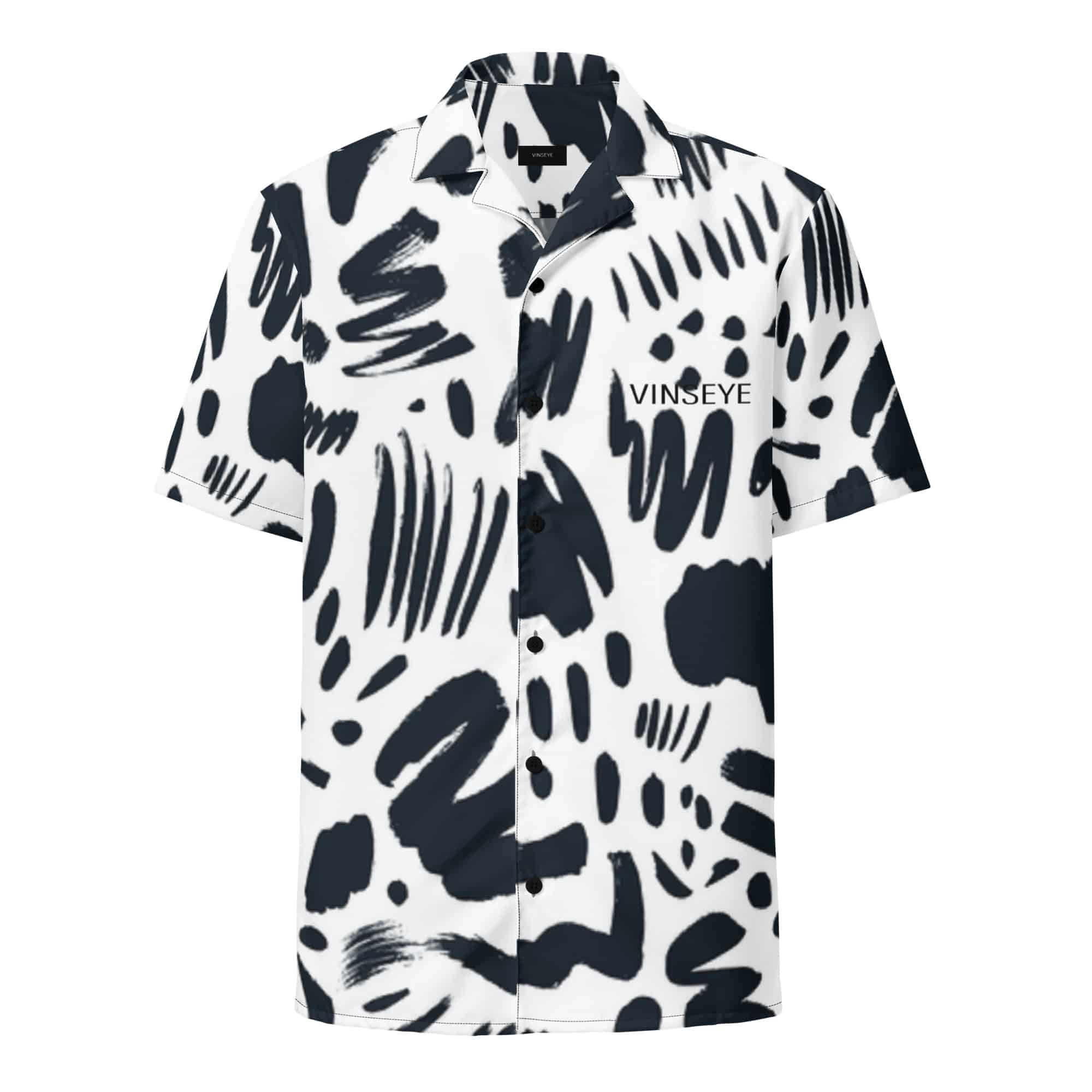 Chemise manches courtes Paint Vinseye-influensse