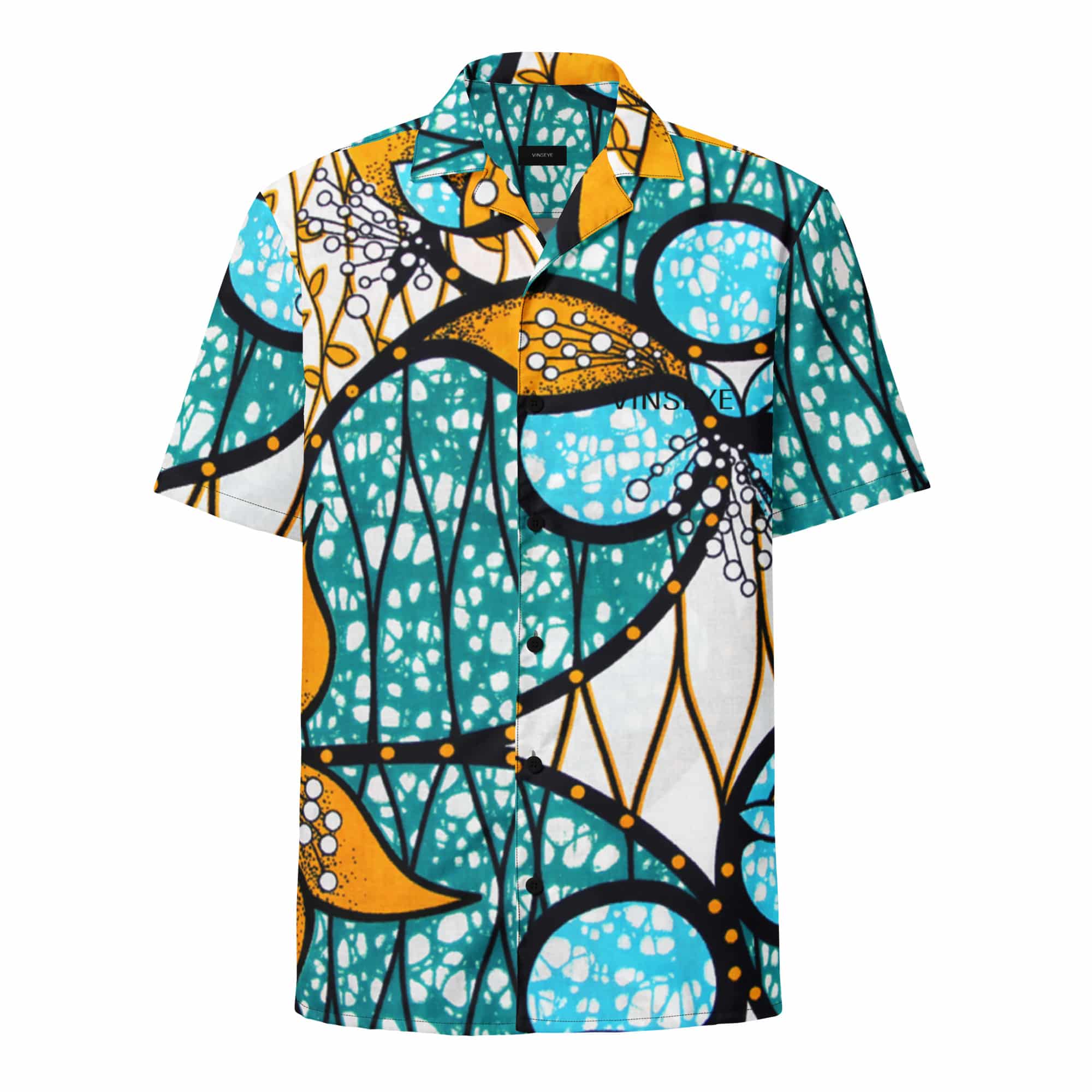 Chemise manches courtes Natondi Vinseye-influensse