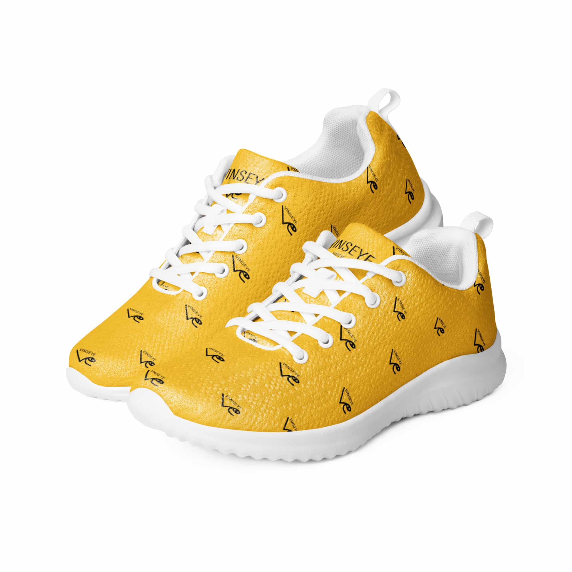 Sneaker Sport Athletic Monogram jaune Vinseye-influensse