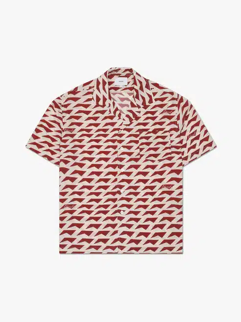 Chemise manches courtes soie Dolce Vita Rhude-influensse