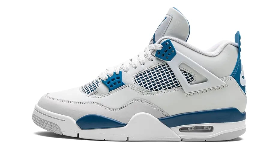 Sneaker Air Jordan 4 Retro Military Blue-influensse
