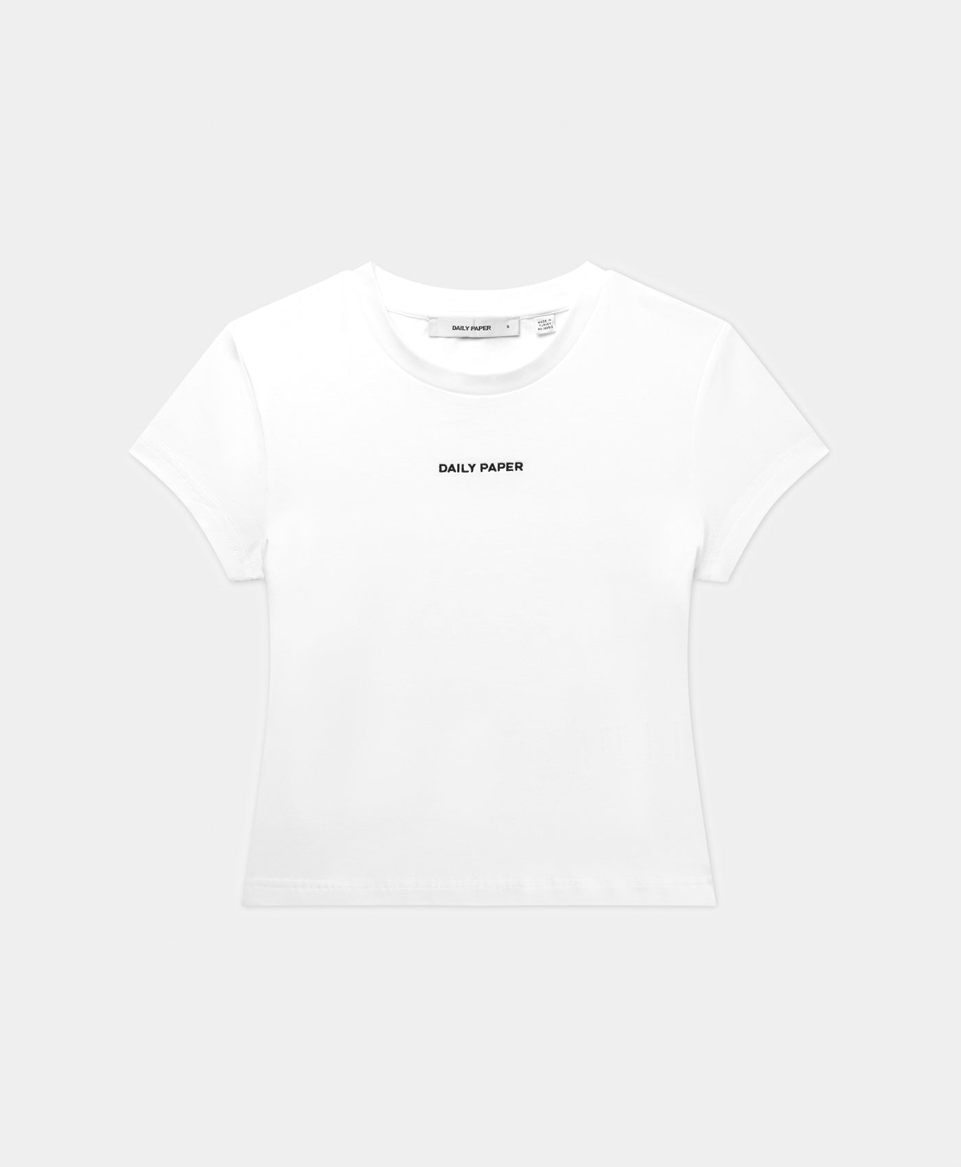 T-shirt Crop Logotype blanc Daily Paper-influensse