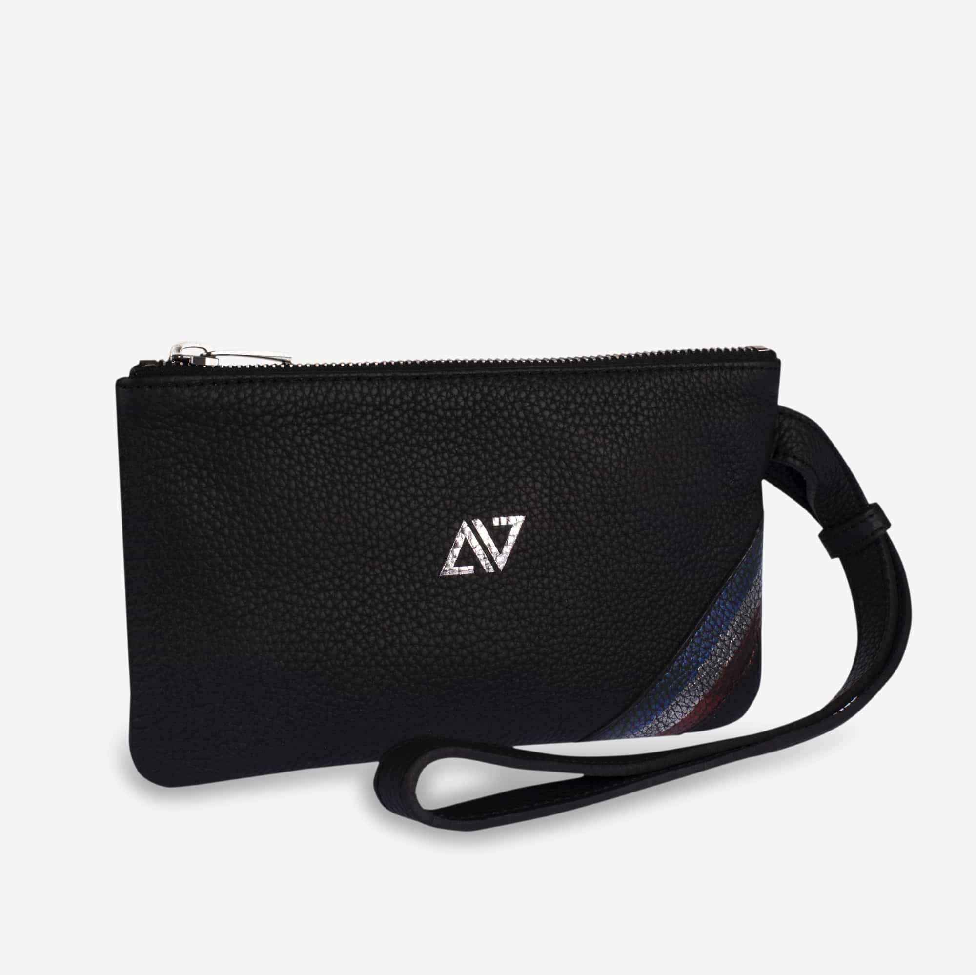 Sacoche Compagnon cuir noir Aimric Valentin-influensse