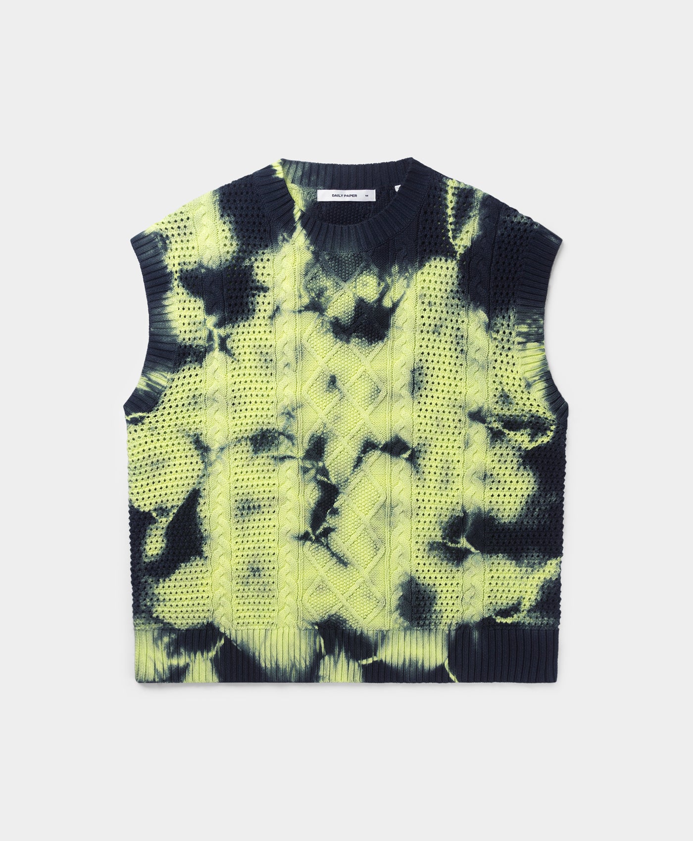 Gilet maille Xois Daiquiri green Daily Paper-influensse