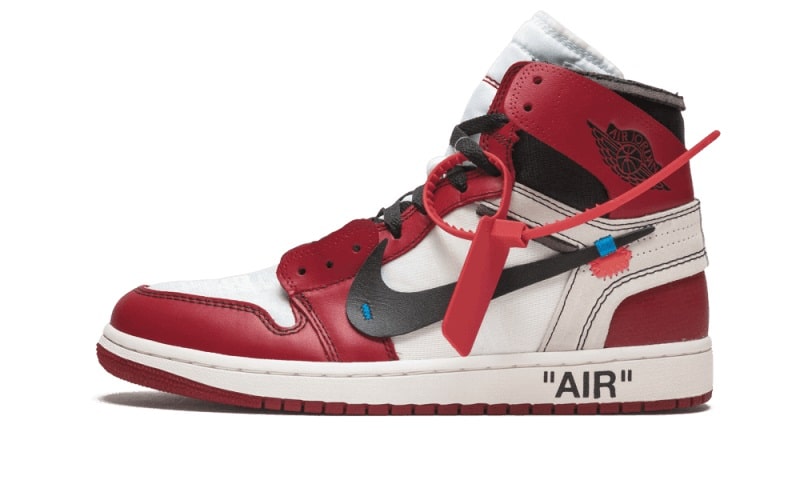Sneaker Air Jordan 1 Retro High Off-White Chicago The Ten-influensse