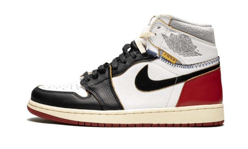 Sneaker Air Jordan 1 Retro High Union Los Angeles Black Toe-influensse