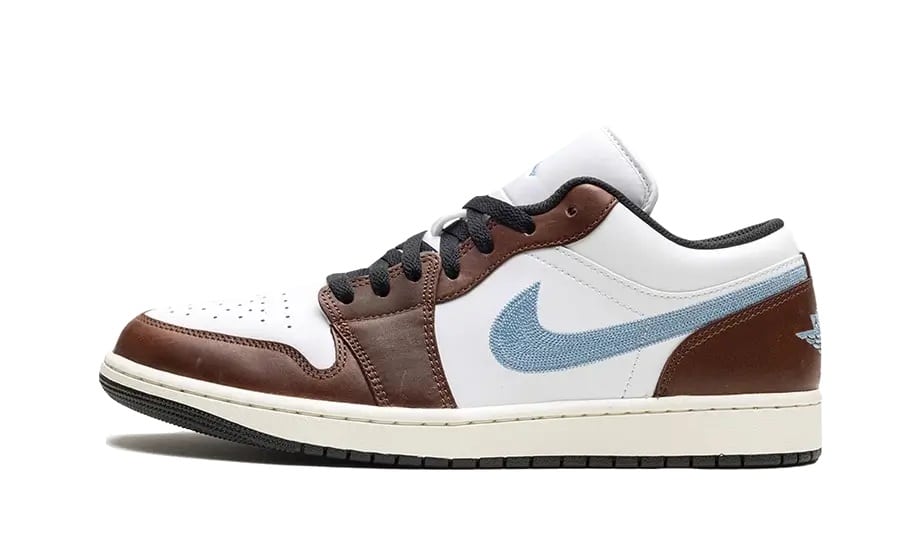 Sneaker Air Jordan 1 Retro Low Brown Blue Grey Nike-influensse