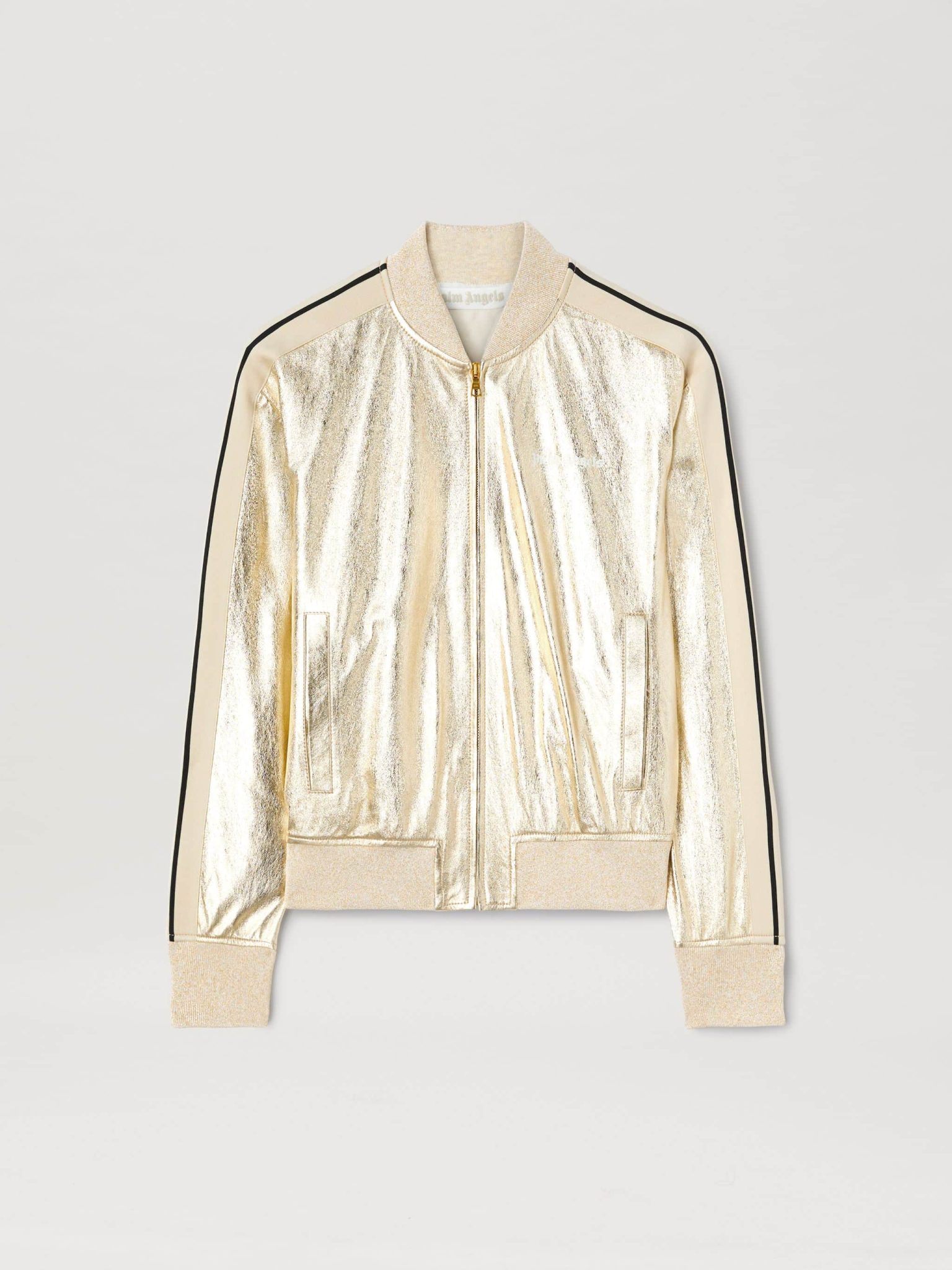 Survêtement cuir laminé platine Palm Angels-influensse