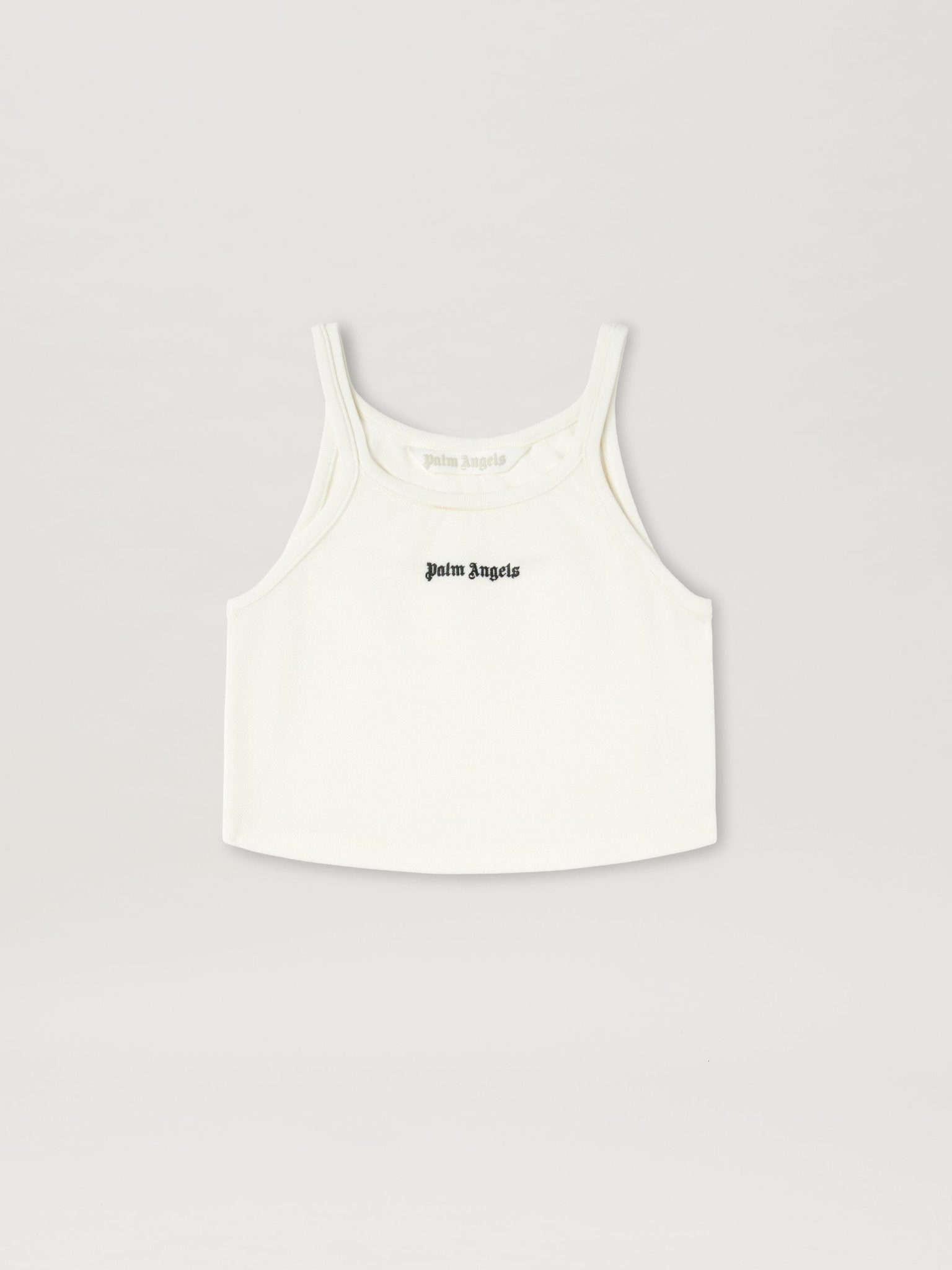 Débardeur logo blanc Palm Angels-influensse