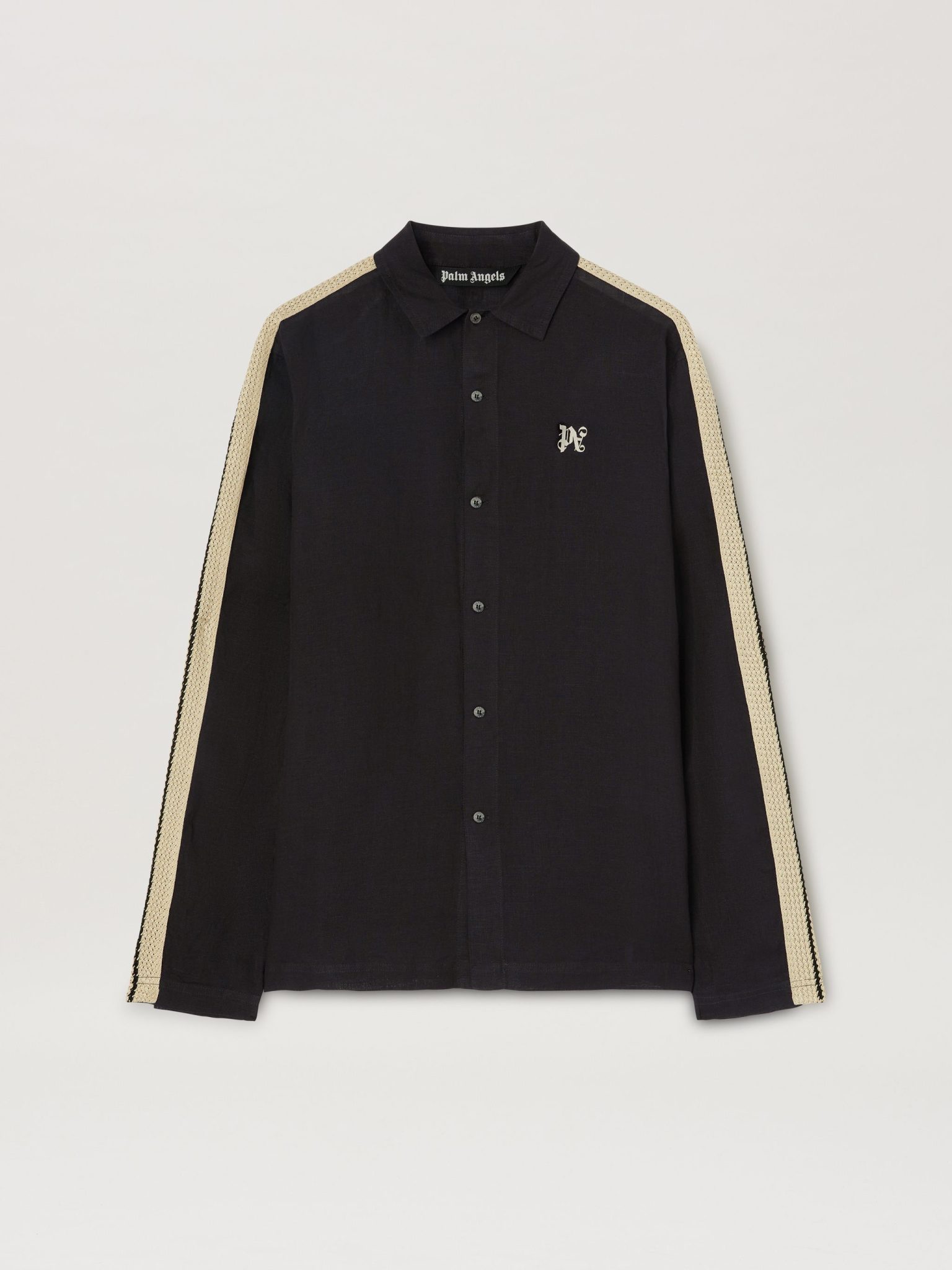 Chemise survêtement Monogram noir Palm Angels-influensse