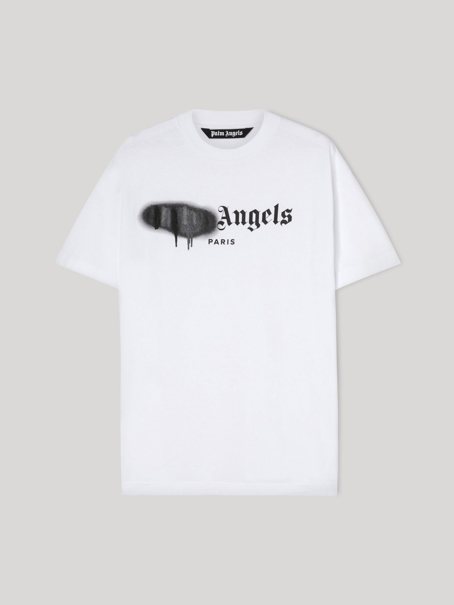 T-shirt Pulvérisé Paris blanc Palm Angels-influensse