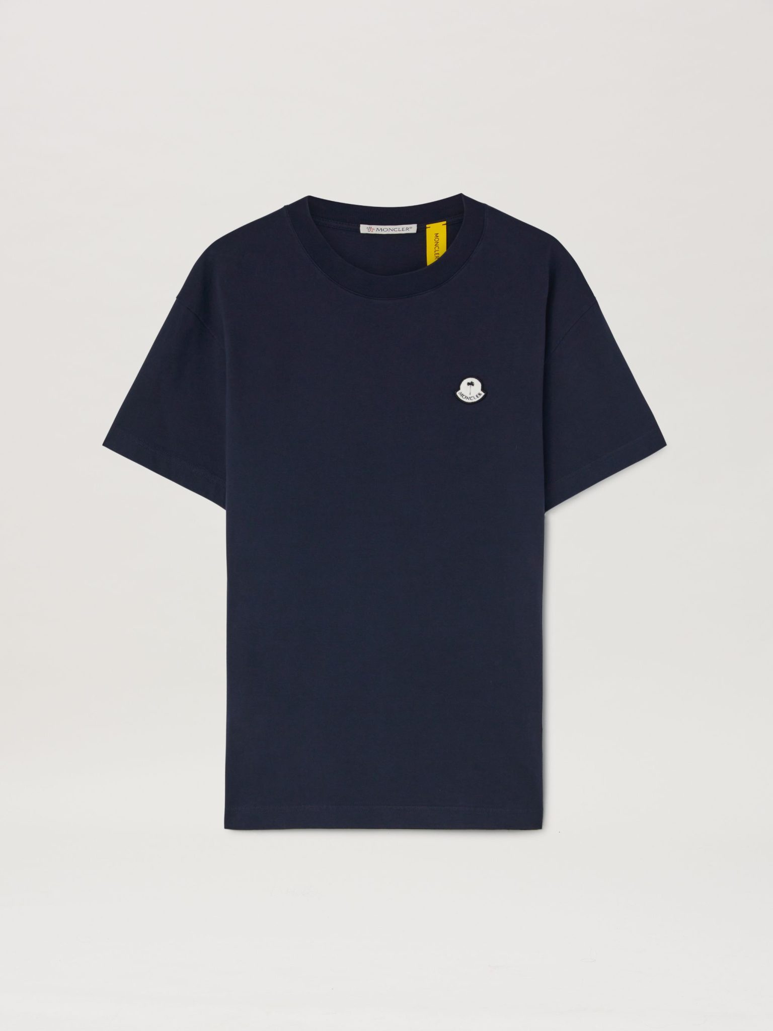 T-shirt Genius bleu marine Moncler x Palm Angels-influensse