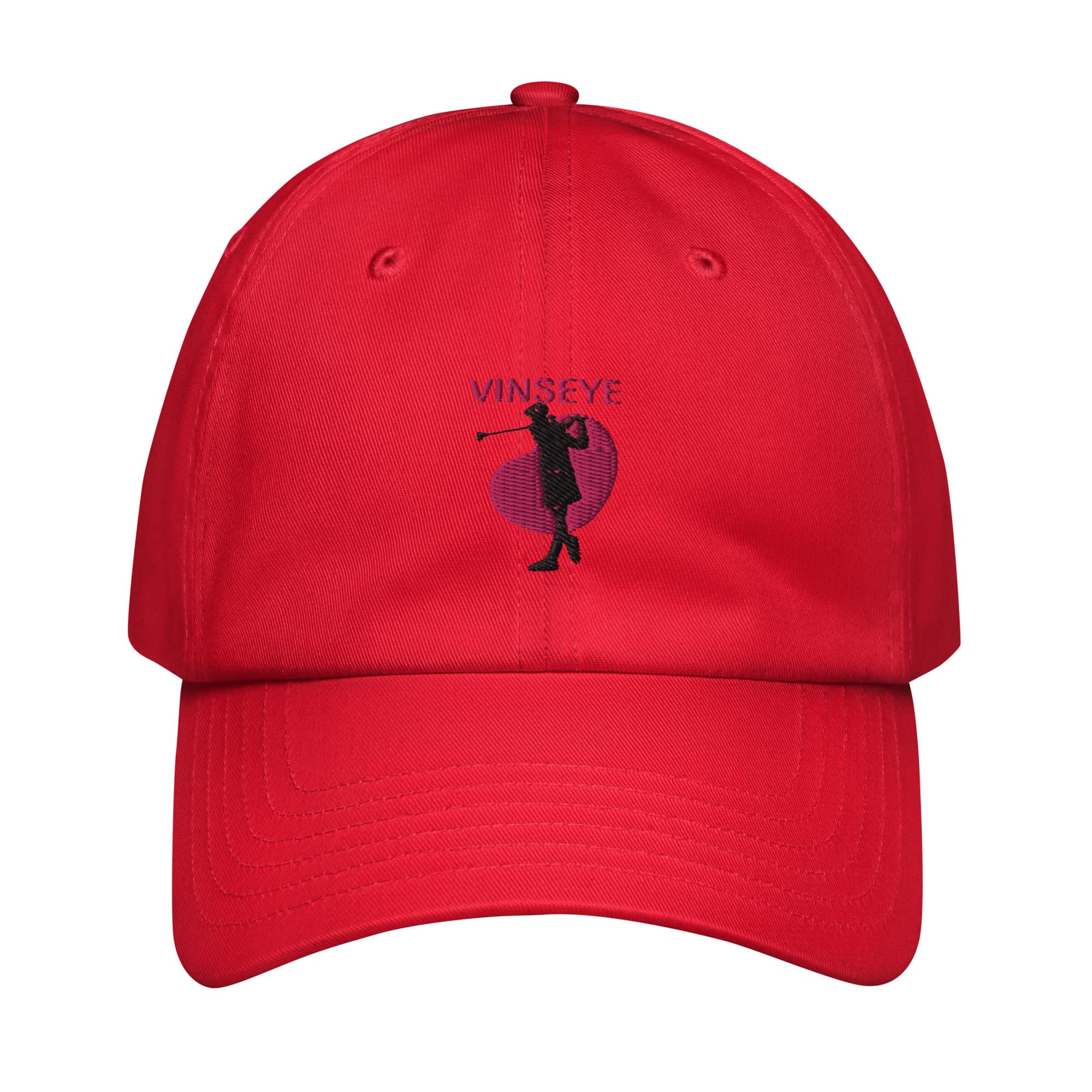 Casquette Lady Street Golfer rouge Vinseye x Under Armour-influensse