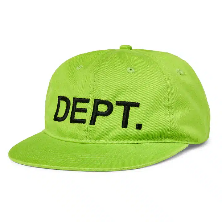 Casquette vert fluo Gallery Dept.-influensse