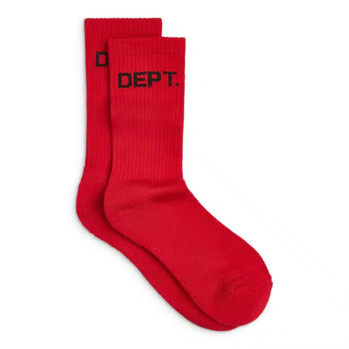 Chaussettes mi long rouge Gallery Dept.-influensse