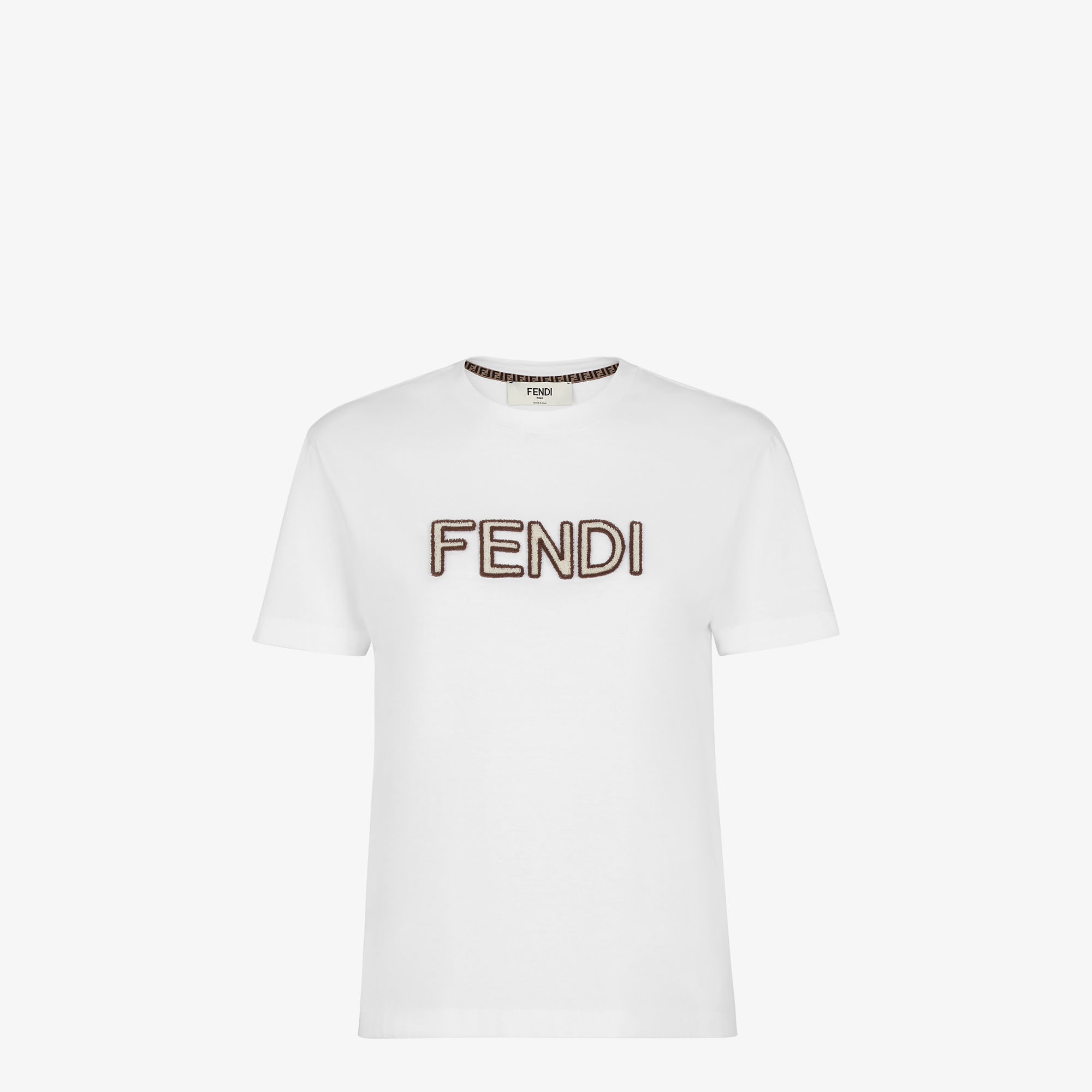 T-shirt MC coton blanc Fendi-influensse