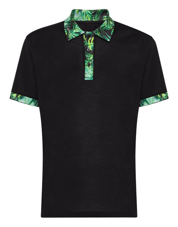 Polo SS Palms noir Billionaire-influensse