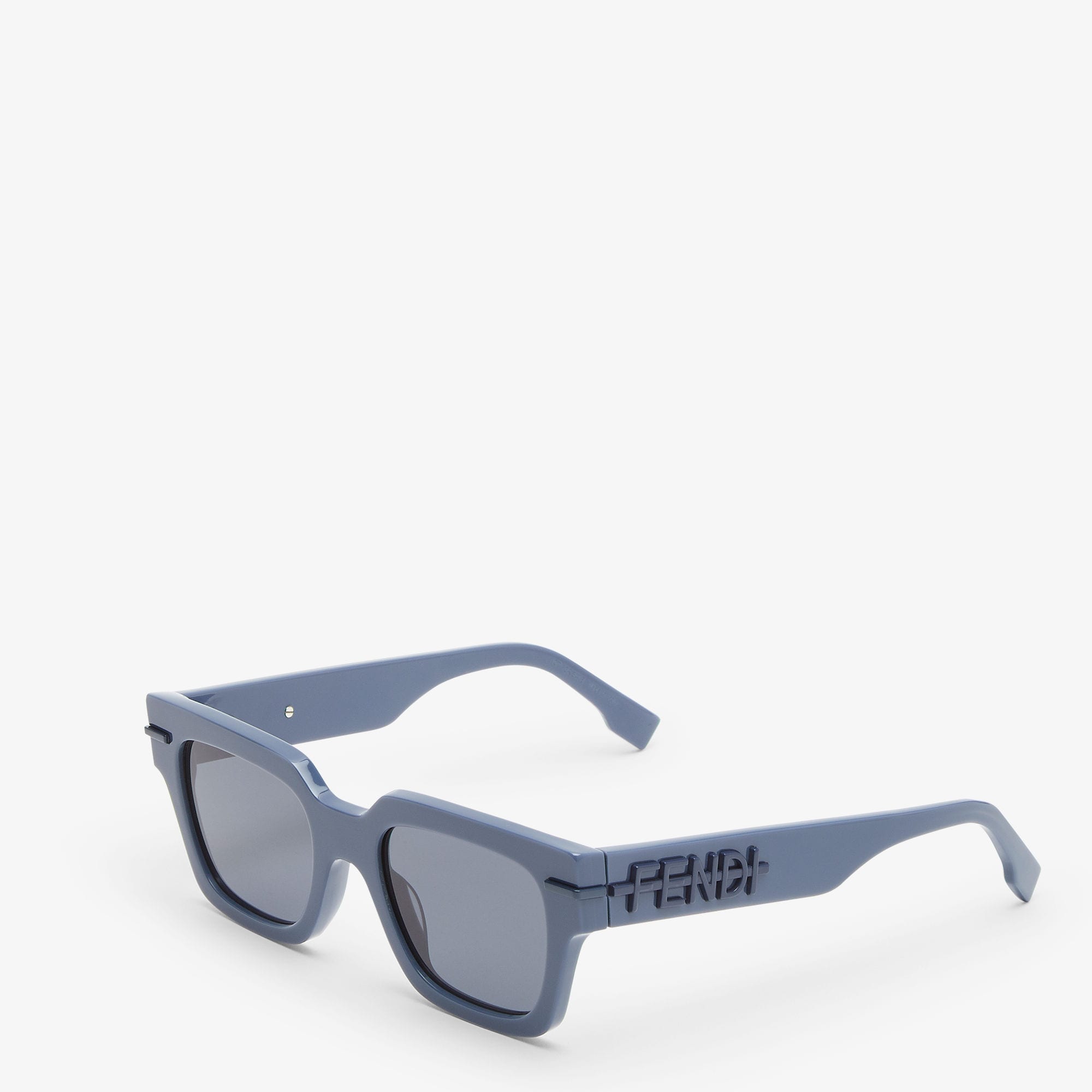 Lunettes de soleil Fendigraphy acétate bleu Fendi-influensse
