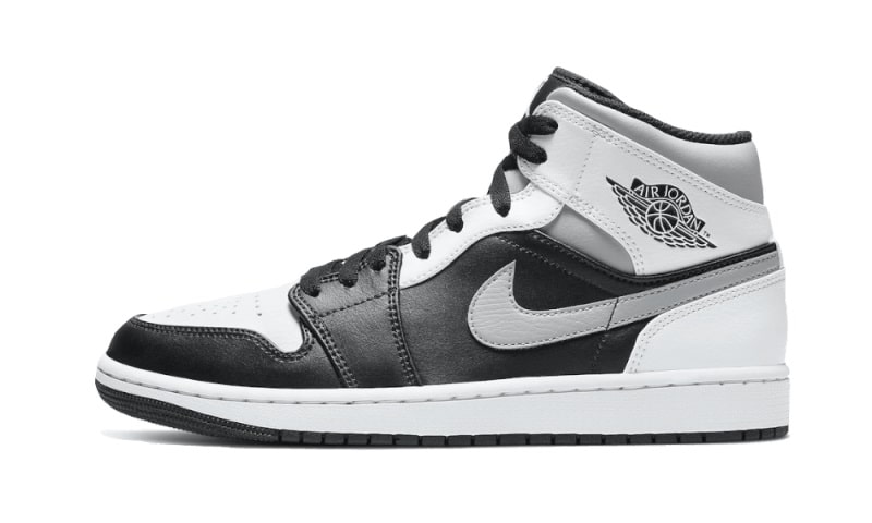 Air Jordan 1 Mid White Shadow-influensse