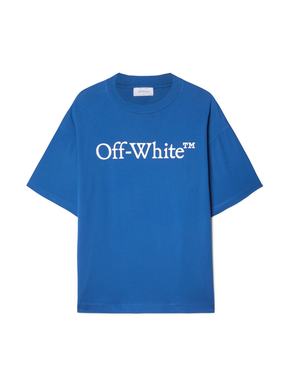 T-shirt MC Big Bookish Skate S/S bleu Off-White-influensse