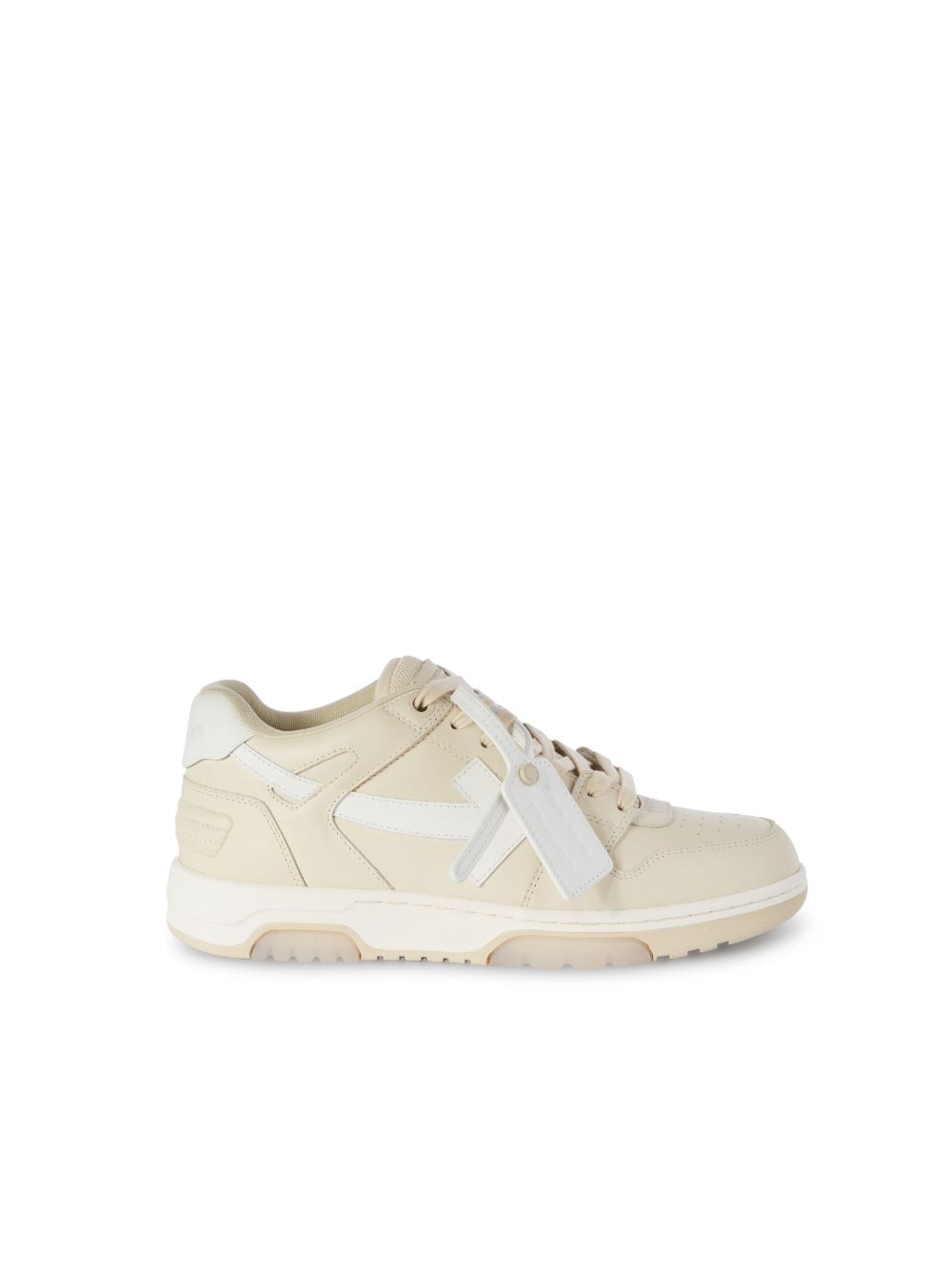 Sneaker cuir Out Of Office Angora blanc Off-White-influensse