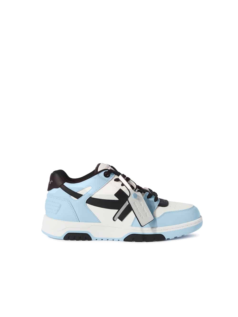 Sneaker cuir Out Of Office bleu blanc Off-White-infleunsse