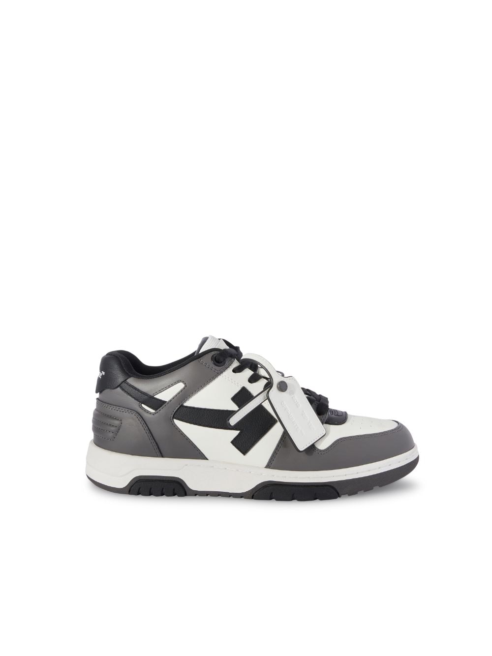 Sneaker cuir Out Of Office gris blanc Off-White-influensse