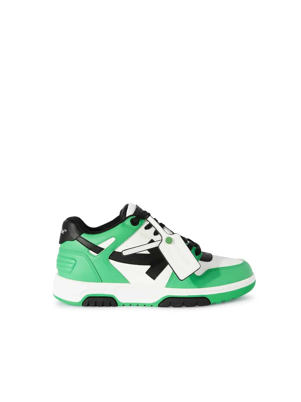 Sneaker cuir Out Of Office vert noir Off-White-influensse