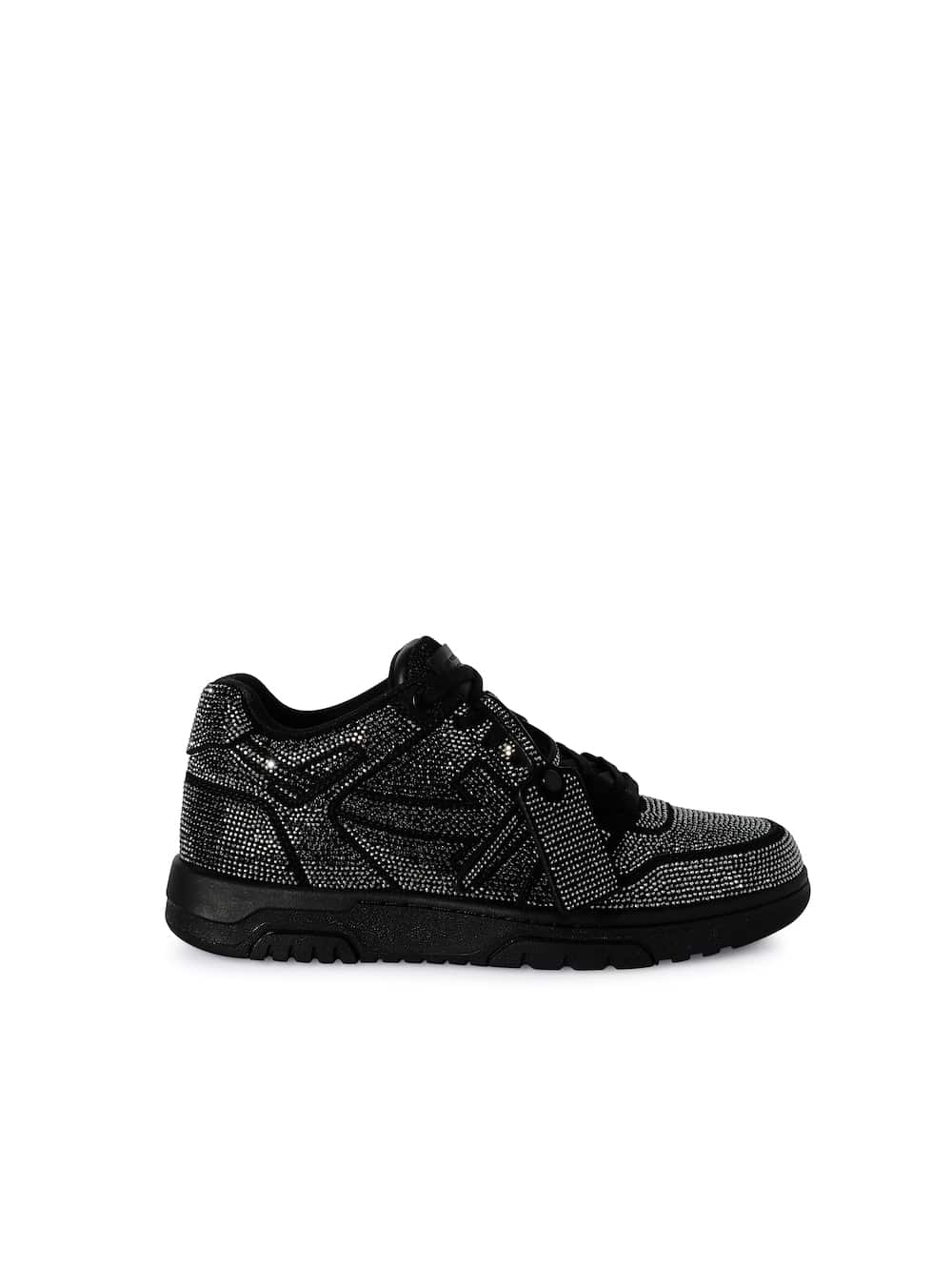 Sneaker Strass Out Of Office noir Off-White-influensse